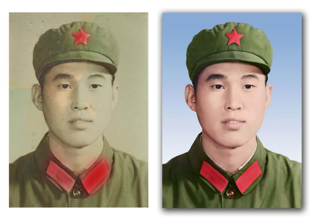 宜春破损照片修复-18